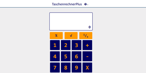 Taschenrechner Plus